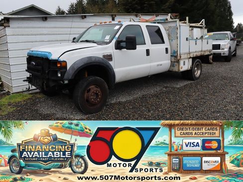 Used 2009 Ford F550 4x4 Crew Cab Super Duty image 1