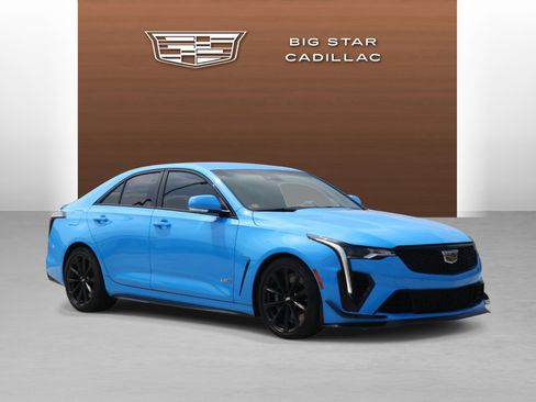 Used 2022 Cadillac CT4 V Blackwing w/ Carbon Fiber 1 Package RWD image 7