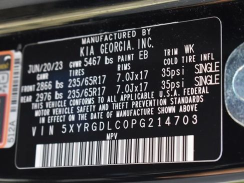 Certified 2023 Kia Sorento LX AWD/4WD image 35