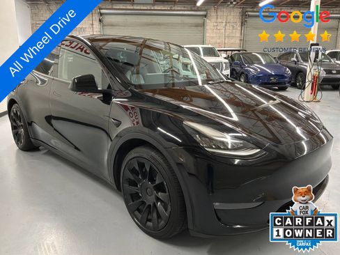 Used 2021 Tesla Model Y Long Range AWD/4WD image 3