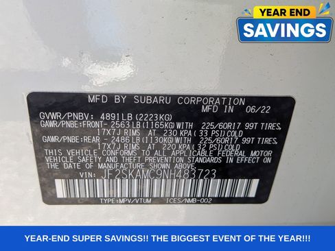 Used 2022 Subaru Forester Wilderness image 42