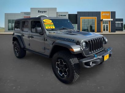 Used 2022 Jeep Wrangler Unlimited Rubicon 4xe w/ Steel Bumper Group