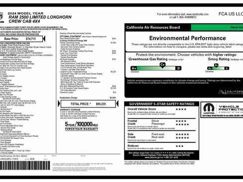 Used 2024 RAM 2500 Limited w/ Towing Technology Group image 4