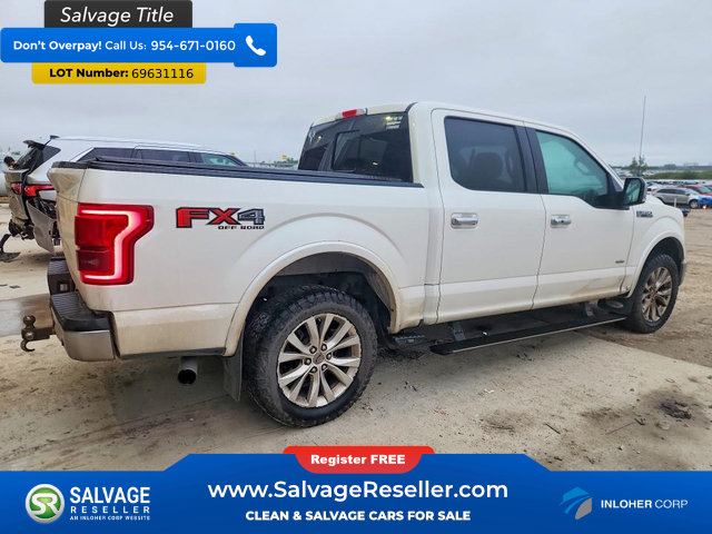 Used 2015 Ford F150 Lariat w/ Equipment Group 502A Luxury AWD/4WD image 4