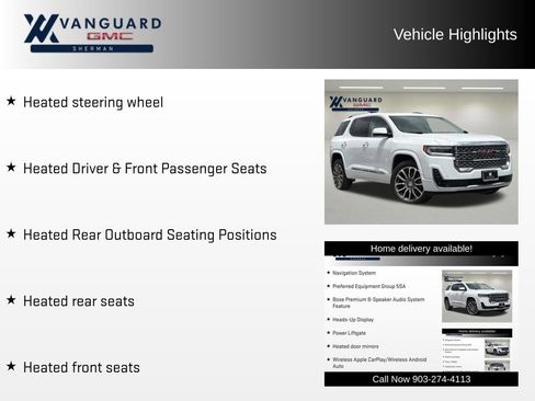 Used 2023 GMC Acadia Denali FWD image 11