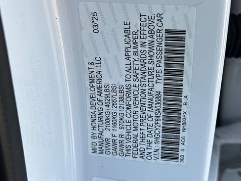 Used 2025 Honda Accord Touring image 32