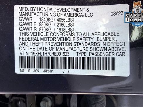 Certified 2024 Honda Civic EX-L image 32