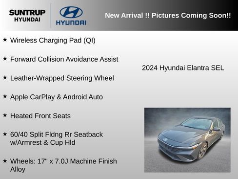 Used 2024 Hyundai Elantra SEL w/ Convenience Package FWD image 8