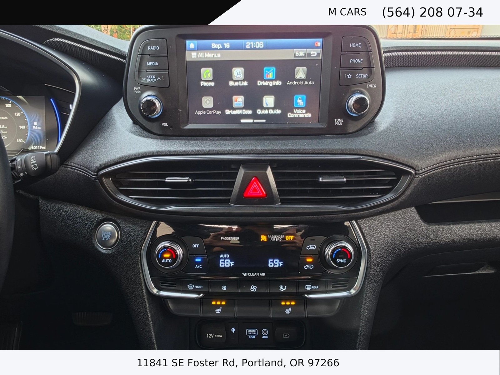 Used 2020 Hyundai Santa Fe SEL w/ Cargo Package FWD image 15