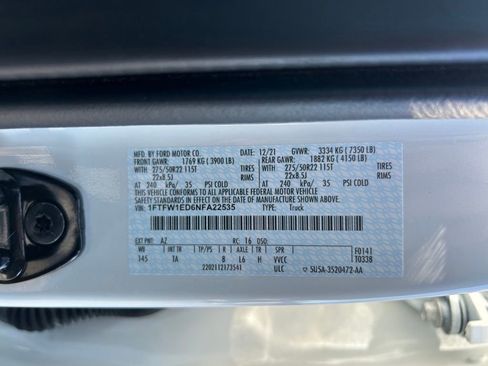 Used 2022 Ford F150 Limited image 29