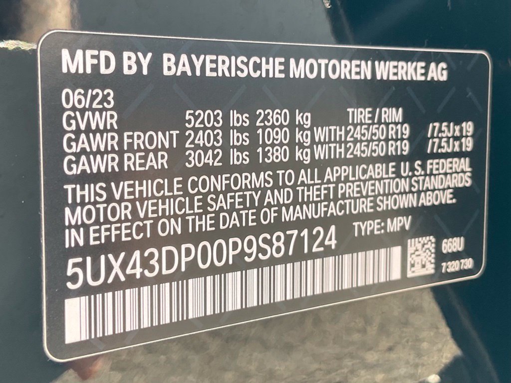 Used 2023 BMW X3 sDrive30i w/ Convenience Package RWD image 47