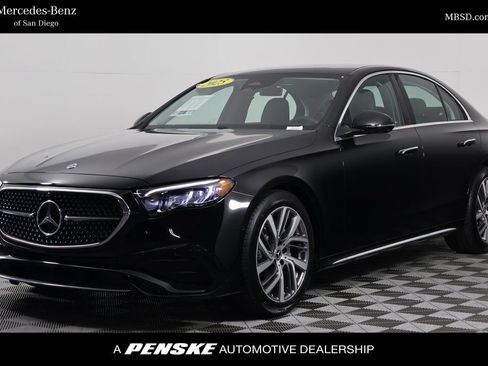Certified 2025 Mercedes-Benz E 350 4MATIC Sedan w/ Winter Package image 1