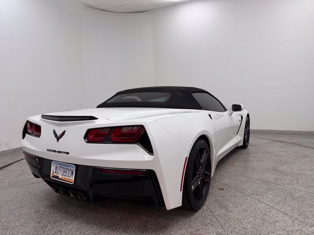 Used 2019 Chevrolet Corvette Stingray Convertible w/ Carbon Flash Badge Package RWD image 10