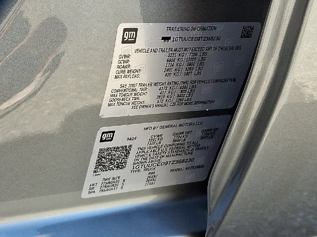 New 2026 GMC Sierra 1500 Elevation w/ Preferred Package AWD/4WD image 18