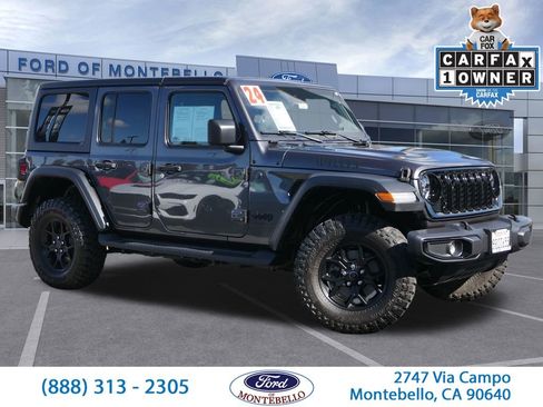 Used 2024 Jeep Wrangler Unlimited Sport AWD/4WD image 1