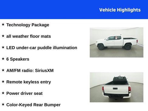 Used 2023 Toyota Tacoma SR5 w/ Technology Package RWD image 4
