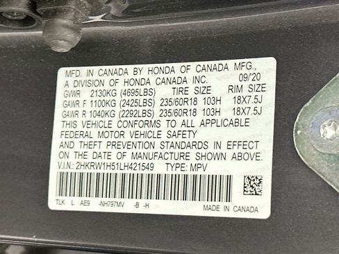 Used 2020 Honda CR-V EX image 12