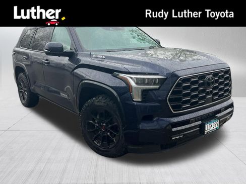 Used 2024 Toyota Sequoia Platinum AWD/4WD image 1