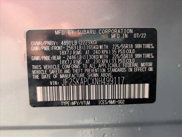 Used 2022 Subaru Forester Limited AWD/4WD image 30