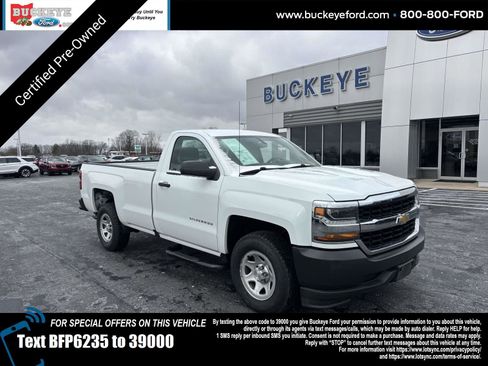 Used 2018 Chevrolet Silverado 1500 W/T image 1
