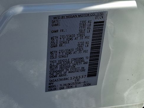 Certified 2024 Nissan Murano SV w/ SV Midnight Edition Package AWD/4WD image 25