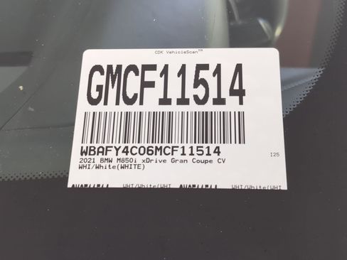 Used 2021 BMW M850i xDrive Convertible w/ Driving Assistance Package image 19