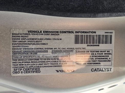 Used 2003 Volvo XC90 T6 image 74