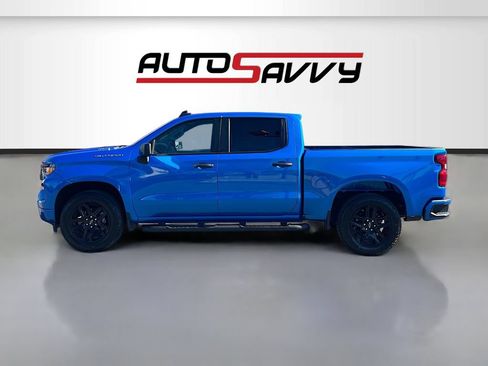 Used 2025 Chevrolet Silverado 1500 Custom w/ Turbomax Blackout Package AWD/4WD image 4