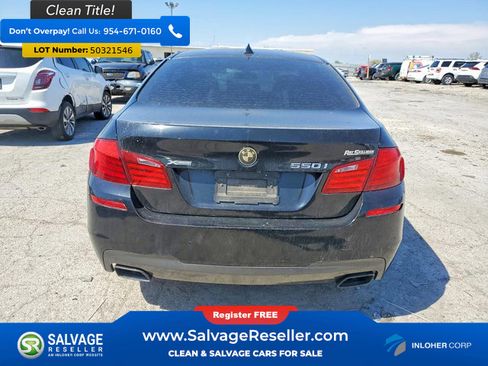 Used 2013 BMW 550i xDrive Sedan AWD/4WD image 8