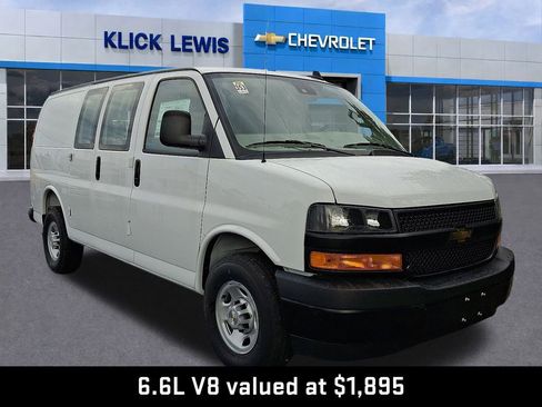 New 2025 Chevrolet Express 3500 w/ Driver Convenience Package RWD image 1