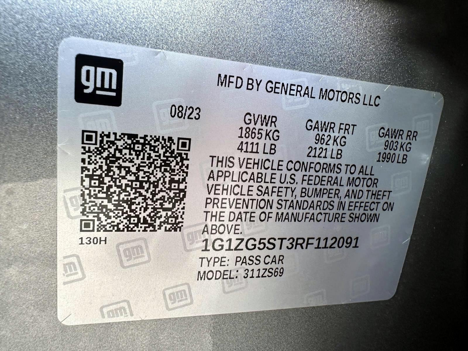 Used 2024 Chevrolet Malibu RS FWD image 30