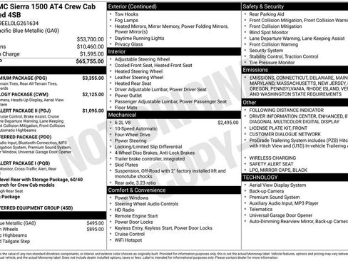 Used 2020 GMC Sierra 1500 AT4 w/ AT4 Premium Package image 19