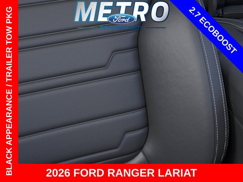New 2026 Ford Ranger Lariat w/ Black Appearance Package AWD/4WD image 16
