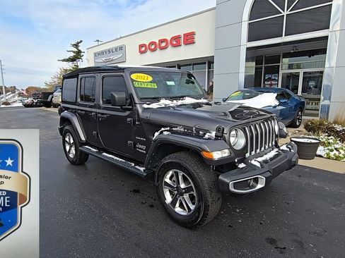 Certified 2021 Jeep Wrangler Unlimited Sahara image 1