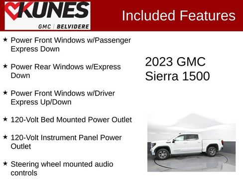 Used 2023 GMC Sierra 1500 SLE AWD/4WD image 3