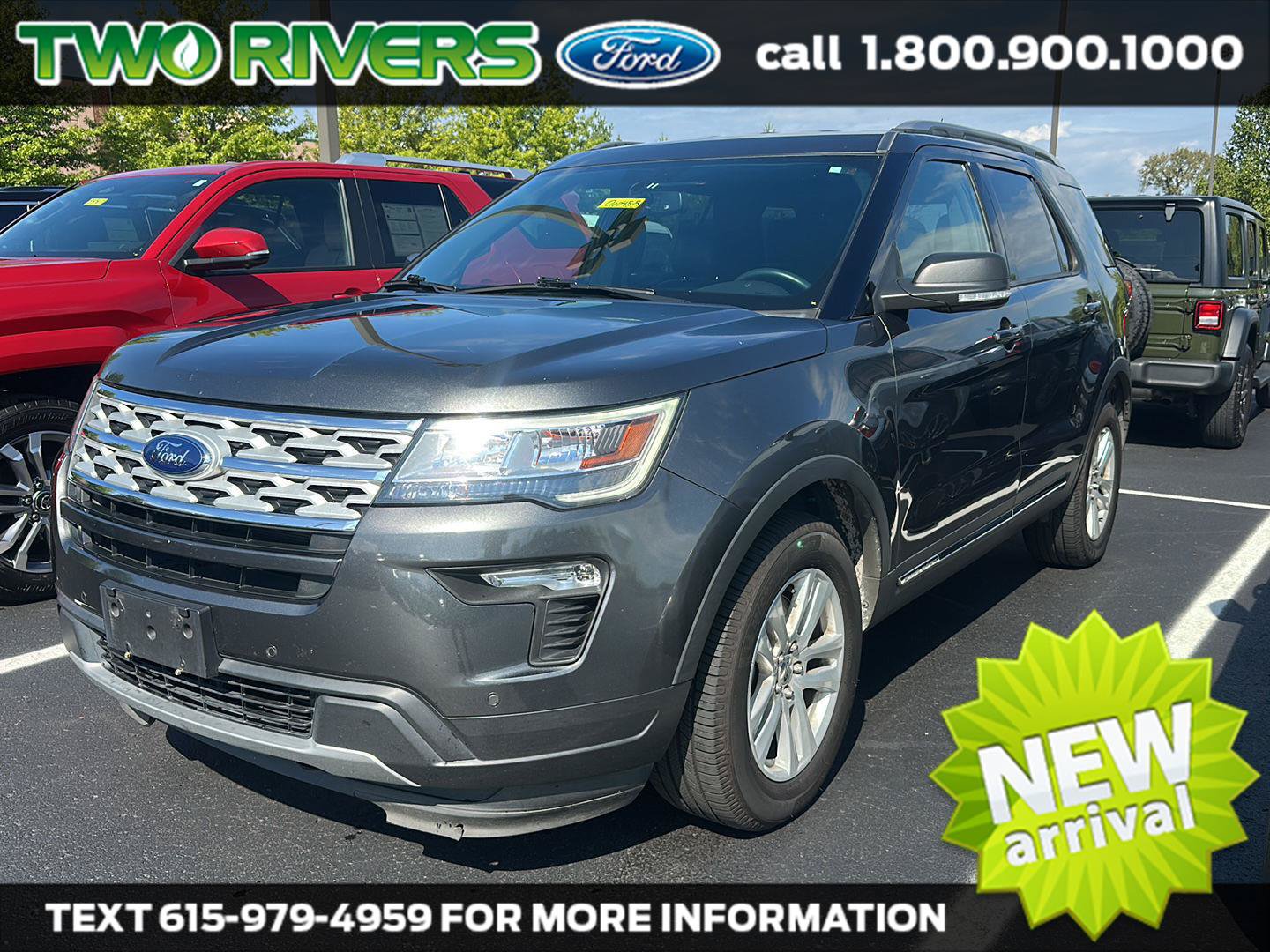Used 2019 Ford Explorer XLT w/ Equipment Group 202A AWD/4WD image 1