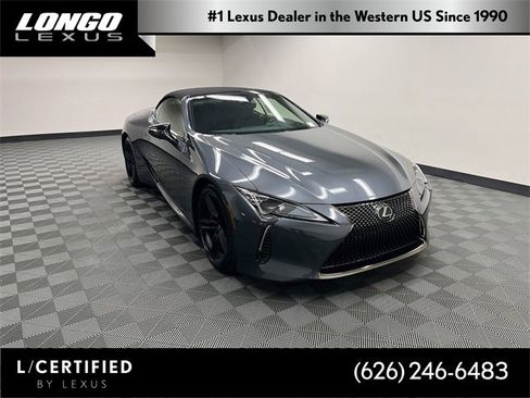 Certified 2024 Lexus LC 500 Convertible image 1