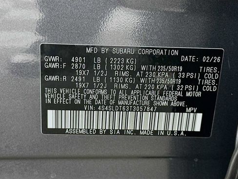 New 2026 Subaru Forester Touring image 31