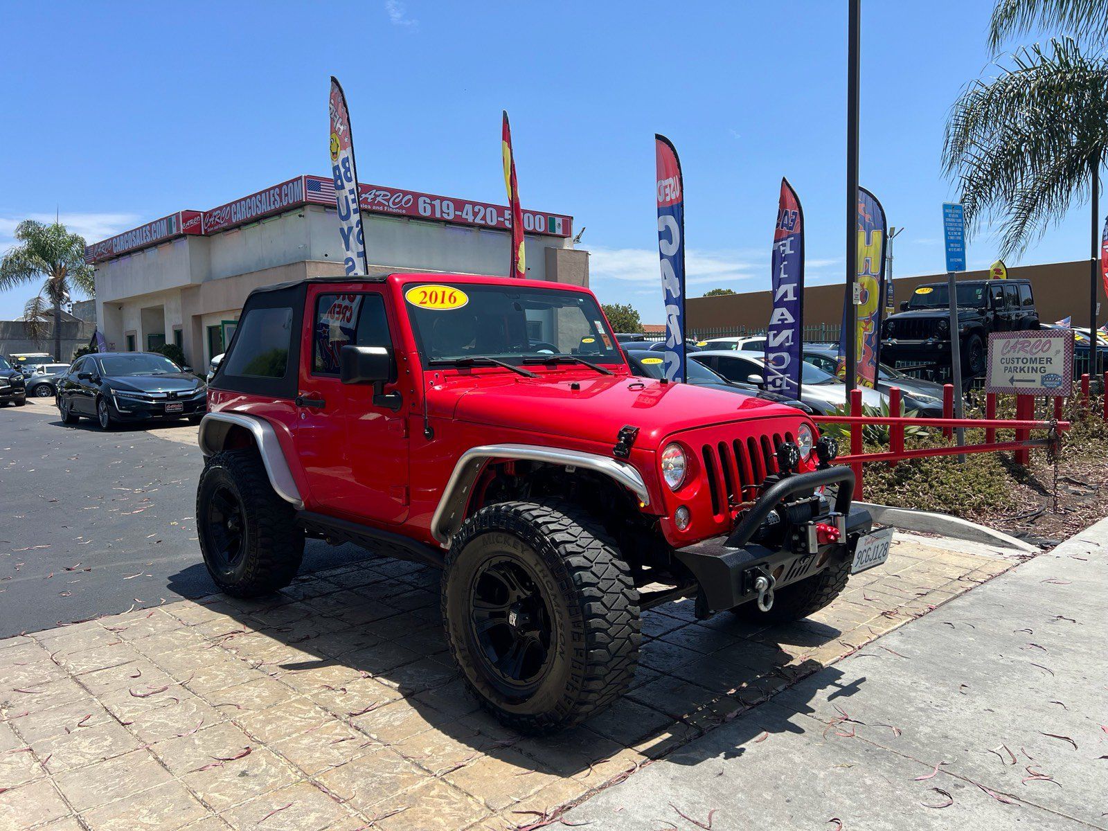 Used 2016 Jeep Wrangler Sport w/ Quick Order Package 24S AWD/4WD image 2