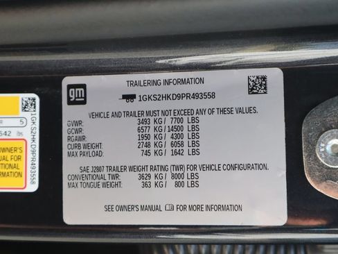 Used 2023 GMC Yukon XL AT4 w/ Max Trailering Package AWD/4WD image 36