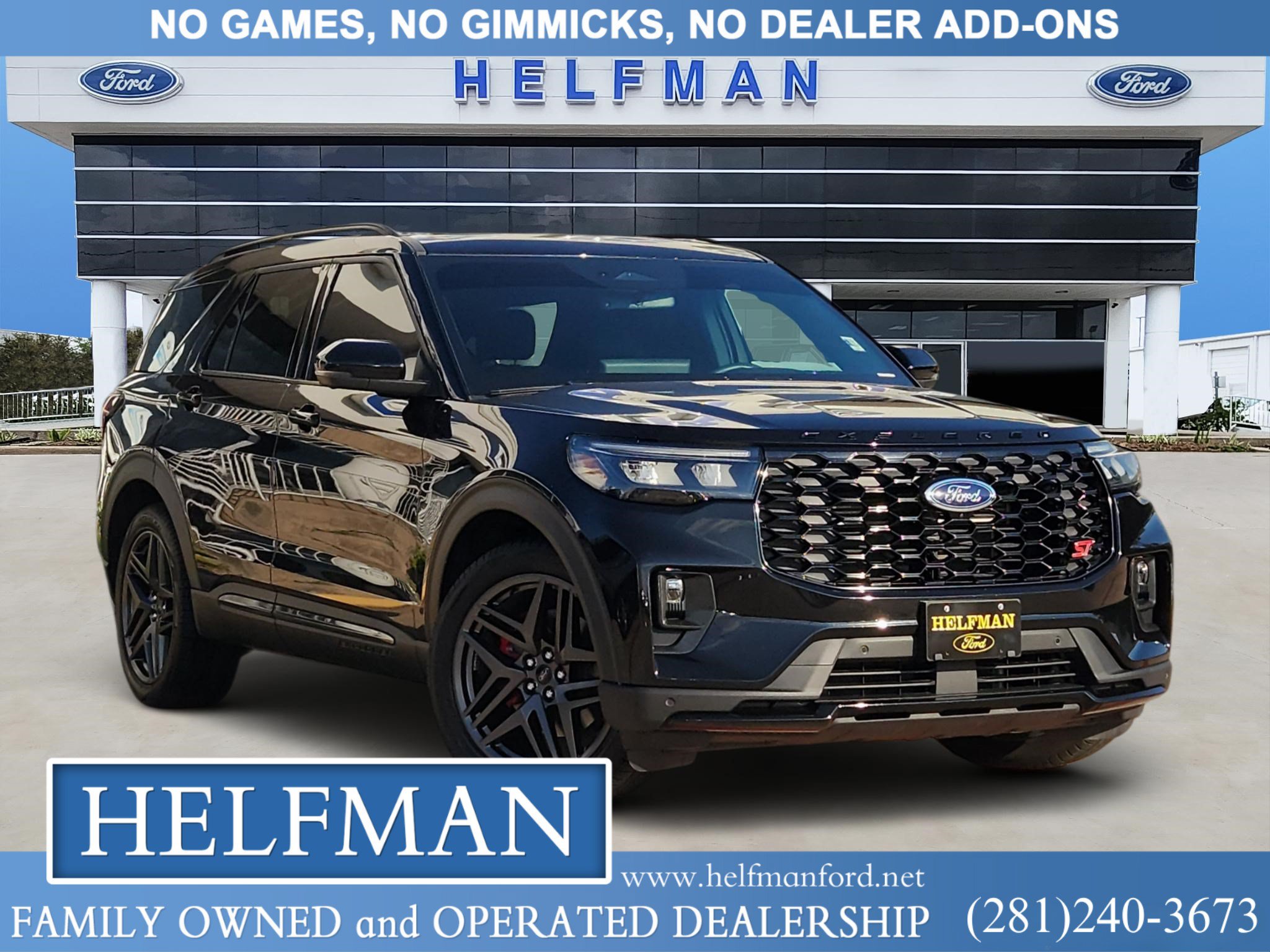 Used 2025 Ford Explorer ST w/ Sun And Sound Package AWD/4WD image 1