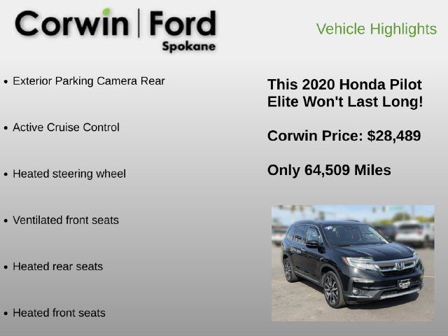 Used 2020 Honda Pilot Elite image 12