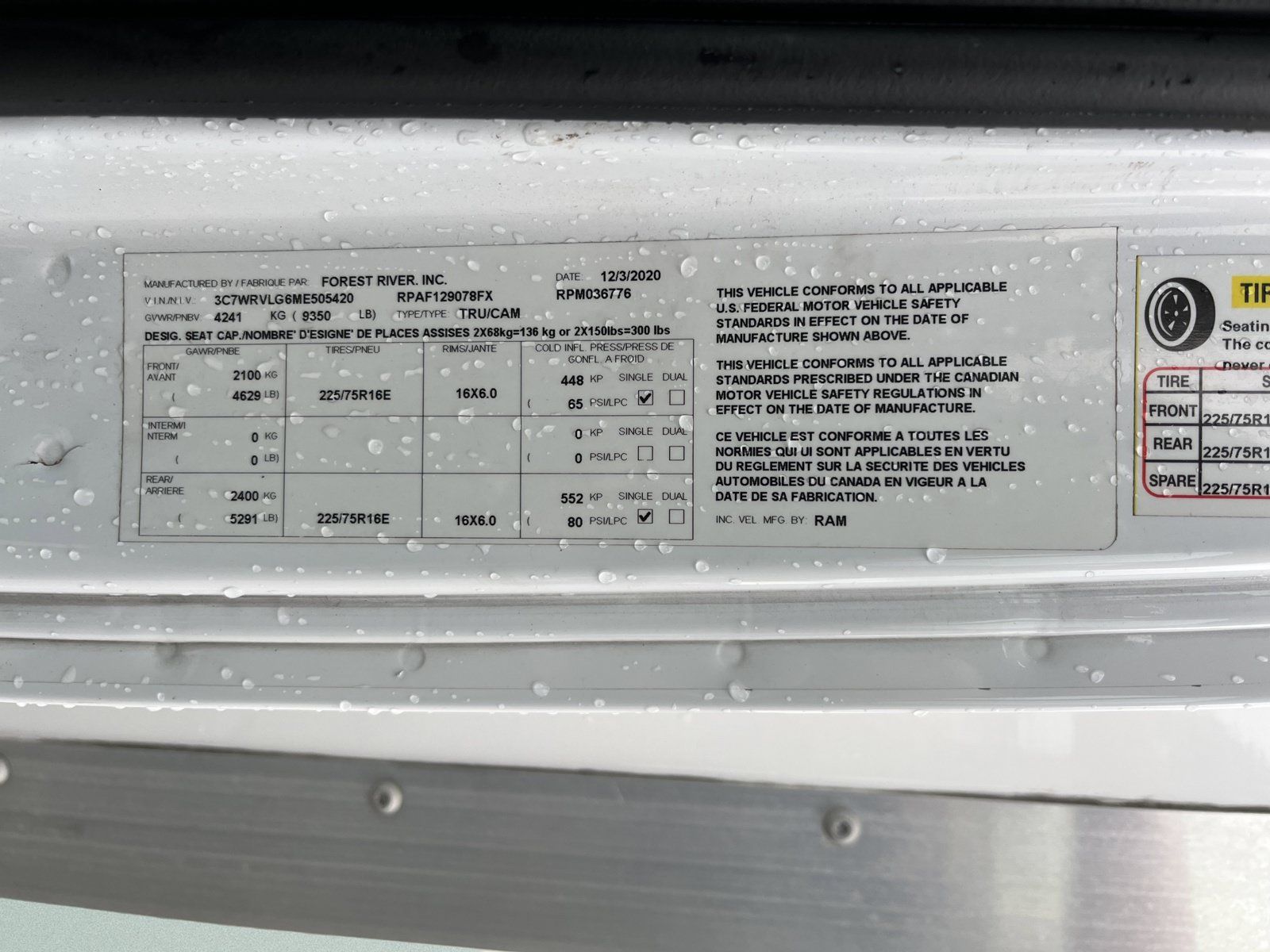 Used 2021 RAM ProMaster 3500 FWD image 27