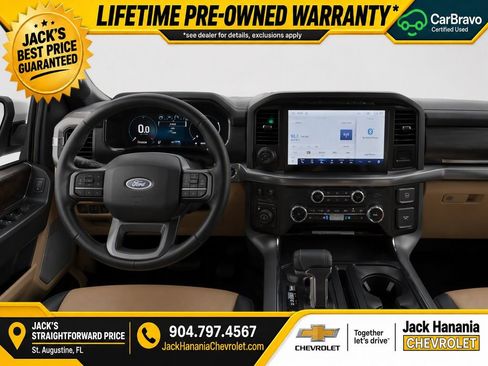 Used 2022 Ford F150 Lariat w/ Equipment Group 502A High AWD/4WD image 12