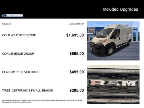 New 2026 RAM ProMaster 1500 w/ Cold Weather Group image 3