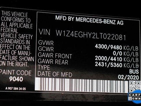 Used 2020 Mercedes-Benz Sprinter 2500 image 43