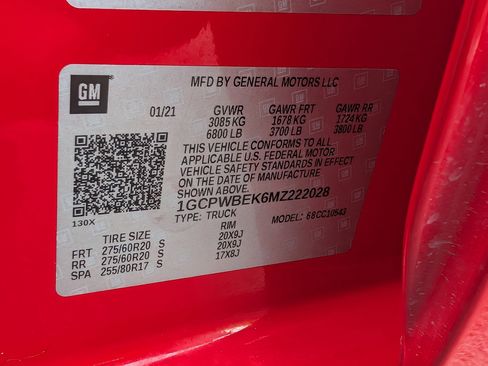 Used 2021 Chevrolet Silverado 1500 Custom image 34