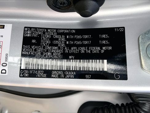 Used 2023 Toyota 4Runner SR5 Premium w/ Moonroof Package image 37