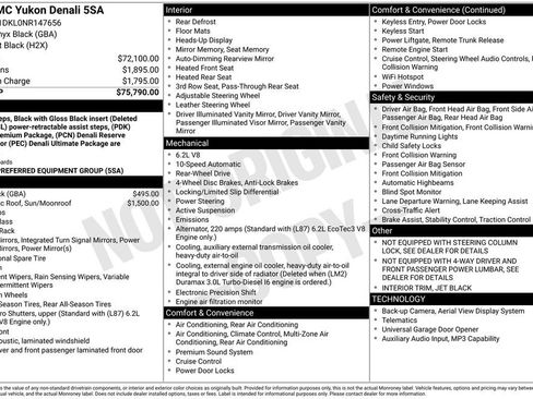 Used 2022 GMC Yukon Denali image 37