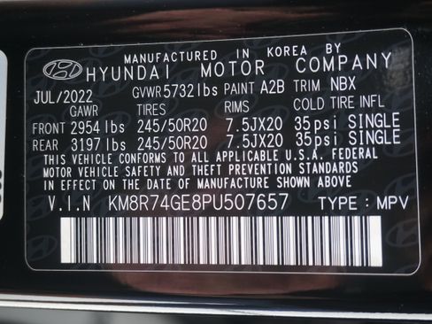 Used 2023 Hyundai Palisade Calligraphy FWD image 38